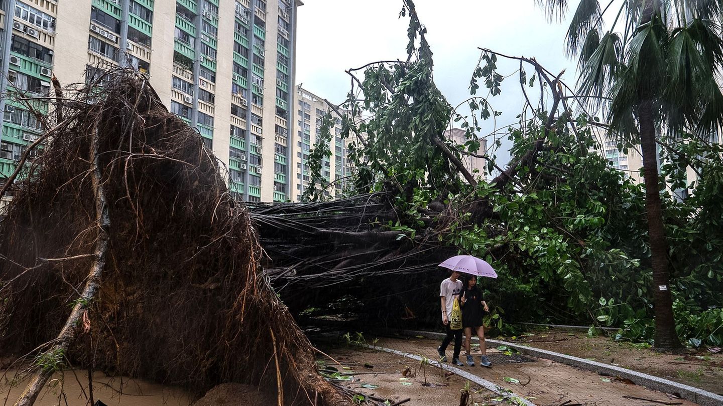 Unwetter: Nach Super-Taifun „Ragasa“: Neuer Sturm im Anmarsch